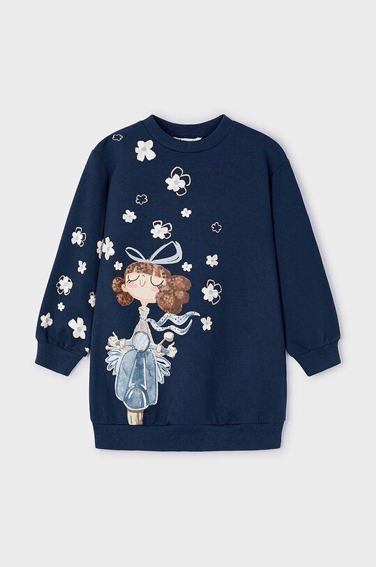 Mayoral rochie fete 4933.6L.Mini.9BYH bleumarin AW24