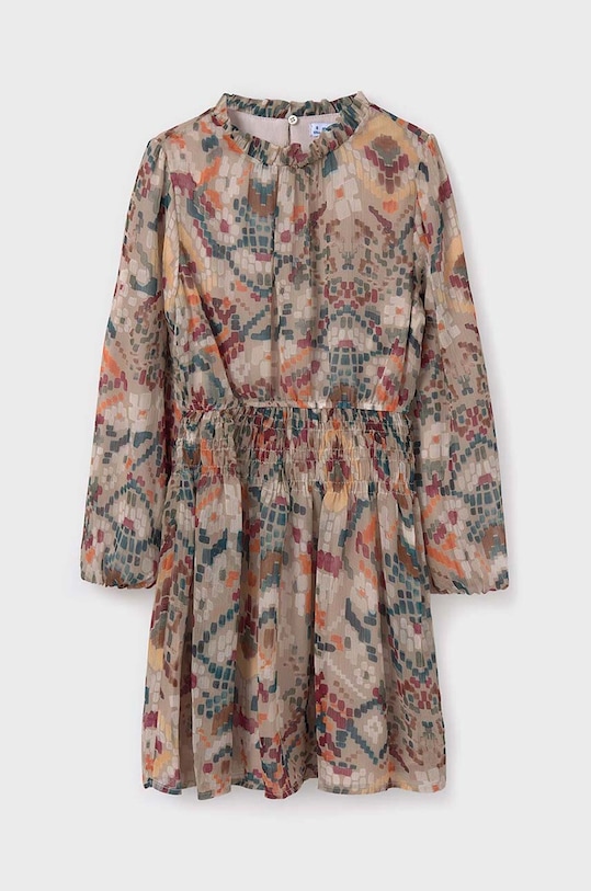 Mayoral sukienka dziecięca 7981.8D.Junior.9BYH beżowy AW24