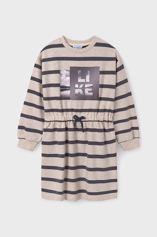 Дитяча сукня Mayoral візерунок бежевий 7982.8E.Junior.9BYH