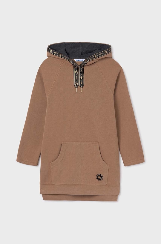 Детское платье Mayoral 7983.8F.Junior.9BYH коричневый AW24