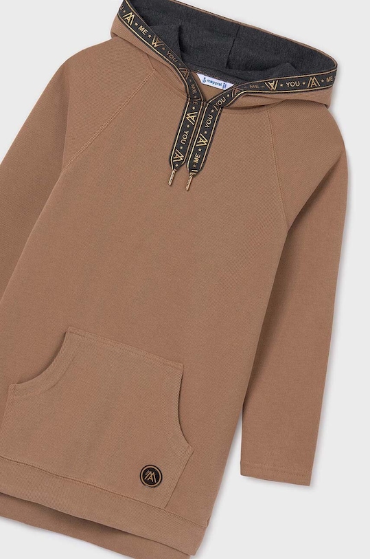 Девочка Детское платье Mayoral 7983.8F.Junior.9BYH коричневый