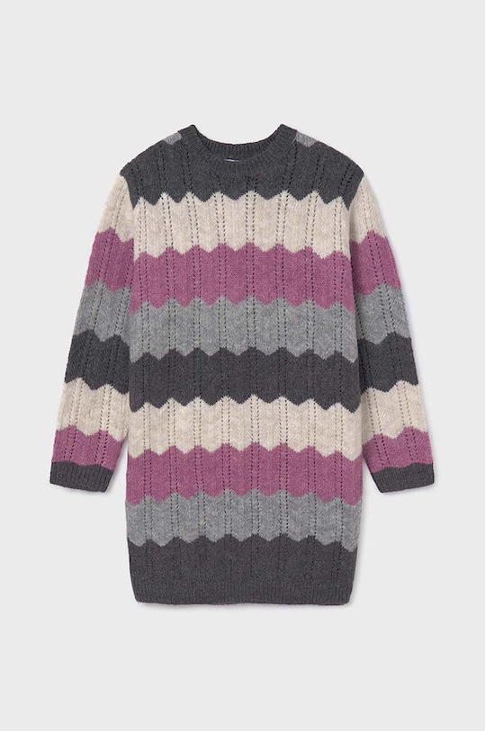 Παιδικό φόρεμα Mayoral μακρύ μωβ 7984.8F.Junior.9BYH