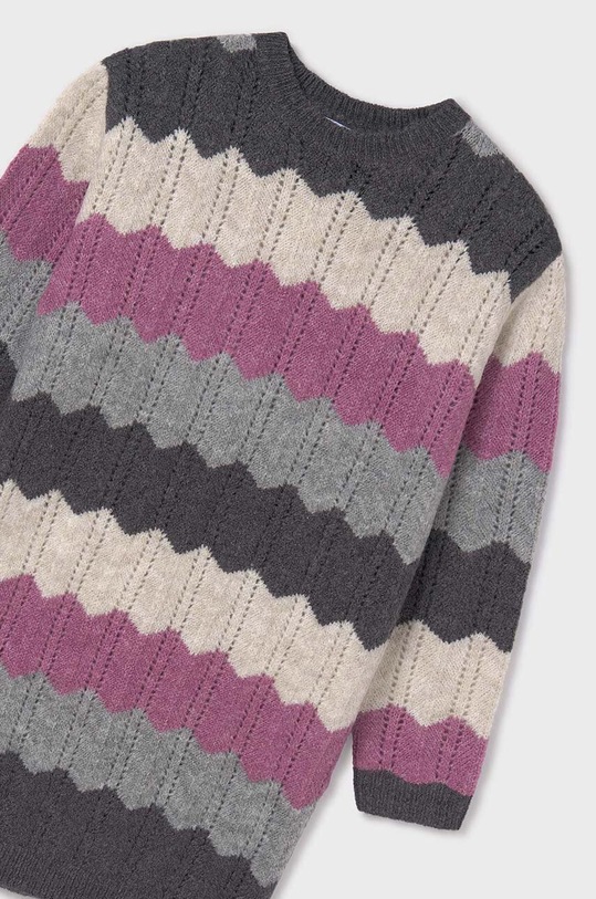 Παιδικό φόρεμα Mayoral 7984.8F.Junior.9BYH μωβ AW24