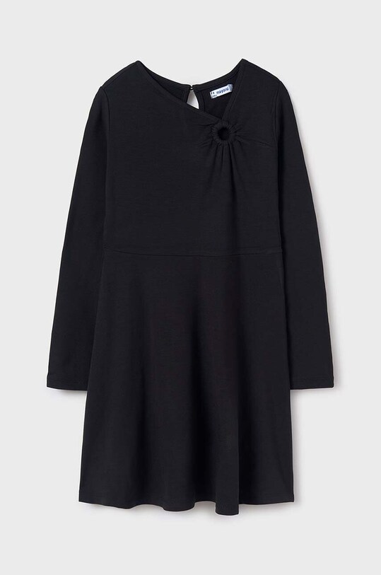 Παιδικό φόρεμα Mayoral με ελαστάν μαύρο 7985.8F.Junior.9BYH