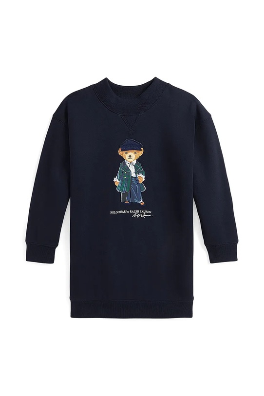 Dívčí šaty Polo Ralph Lauren 312952155001 námořnická modř AW24