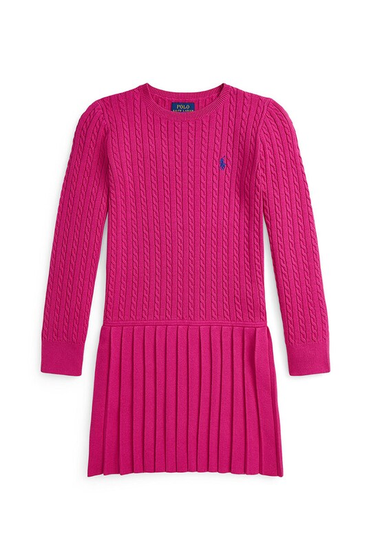 Polo Ralph Lauren sukienka dziecięca 313950782001 różowy AW24