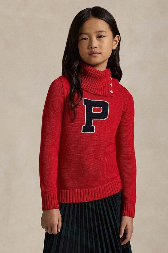 Детска рокля Polo Ralph Lauren червен 313950816001