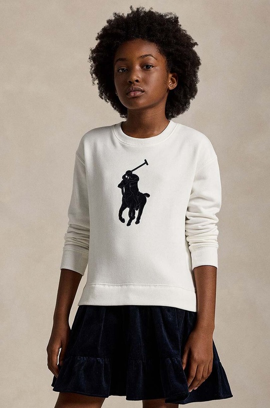 Polo Ralph Lauren vestito bambina bianco 313950935001