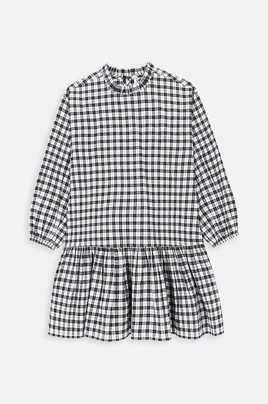 Coccodrillo sukienka dziecięca wzorzyste szary WC4128101BSG