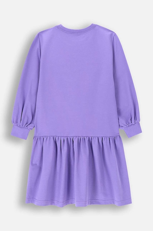 Coccodrillo sukienka dziecięca ZC4129102AGK fioletowy AW24
