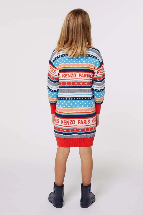 Детское платье Kenzo Kids мультиколор K60686.