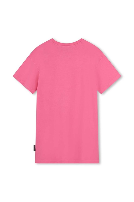 Dětské bavlněné šaty Marc Jacobs W60230.156 fialová AW24