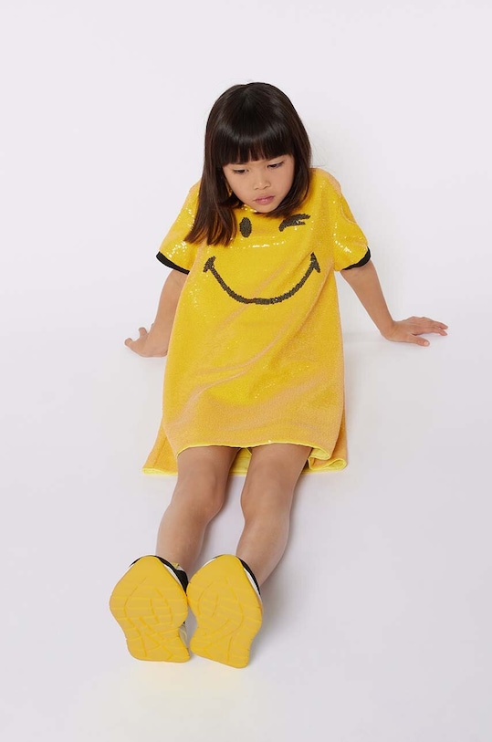 Dívčí šaty Marc Jacobs mini žlutá W60232.102.108