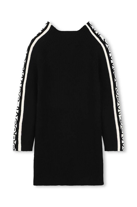 Дитяча сукня з домішкою вовни Marc Jacobs W60235.86.108 чорний AW24