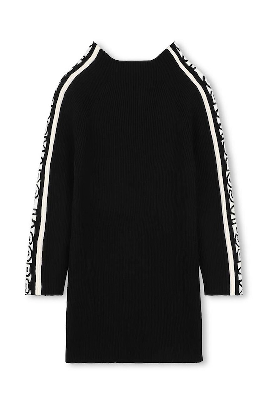 Παιδικό φόρεμα από μαλλί Marc Jacobs W60235.86.108 μαύρο AW24