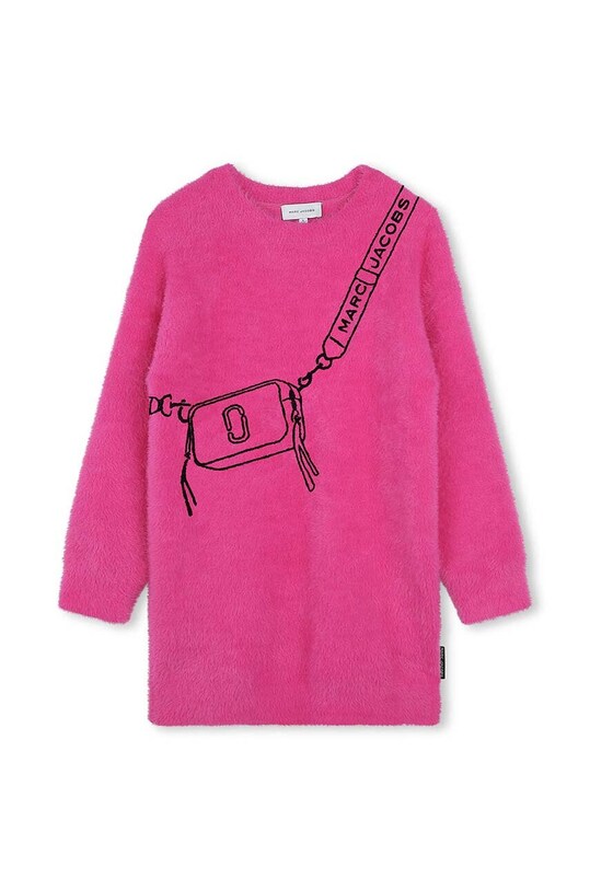 Детска рокля Marc Jacobs трикотаж розов W60386.114.150