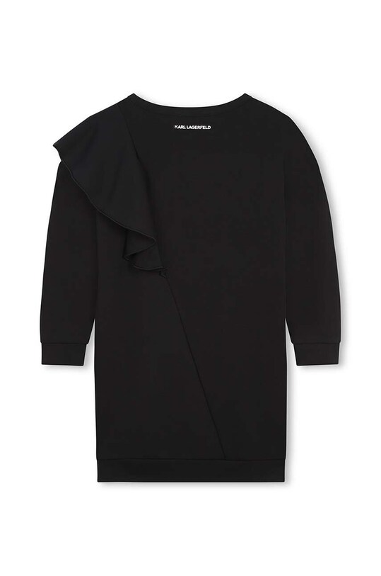 Дитяча сукня Karl Lagerfeld Z30181.156.162 чорний AW24