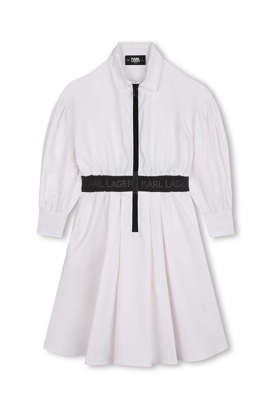 Dievčenské šaty Karl Lagerfeld Z30183.114.150 biela AW24