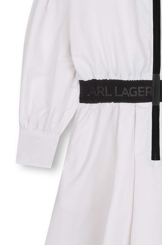 Karl Lagerfeld sukienka dziecięca biały Z30183.114.150