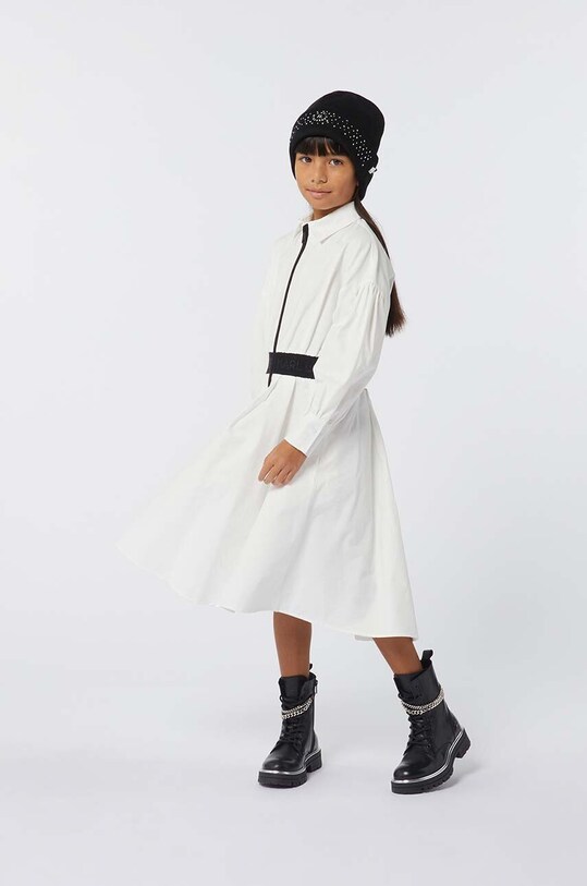 Детское платье Karl Lagerfeld mini белый Z30183.156.162