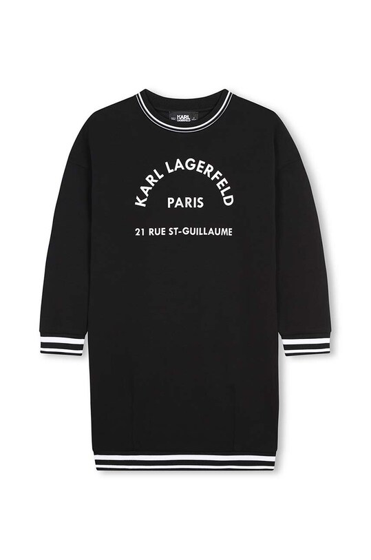 Дитяча сукня Karl Lagerfeld довгий чорний Z30185.114.150