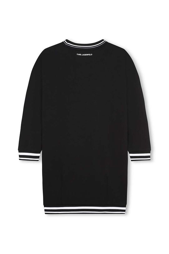 Karl Lagerfeld sukienka dziecięca Z30185.156.162 czarny AW24