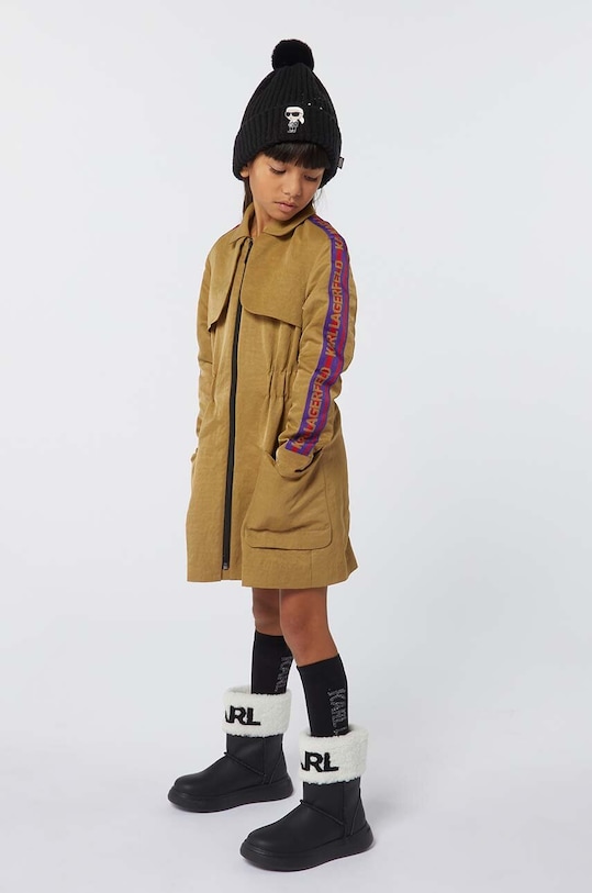 Karl Lagerfeld rochie fete mini bej Z30188.126.150