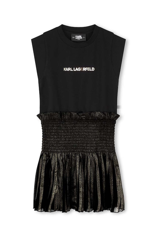 Дитяча сукня Karl Lagerfeld Z30189.102.108 чорний AW24