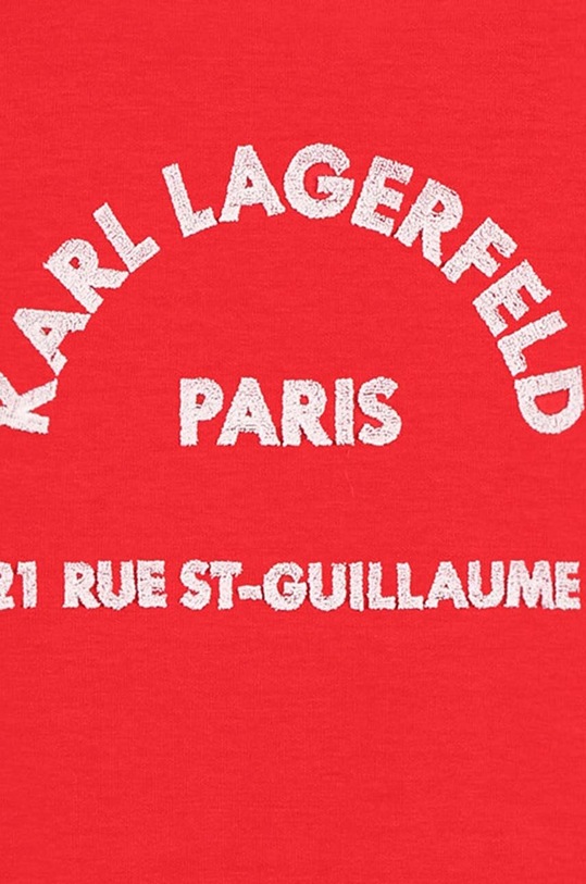 Dievčenské šaty Karl Lagerfeld červená Z30237.156.162