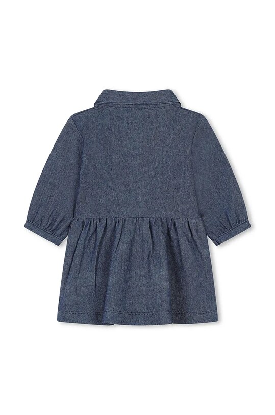 BOSS rochie din denim pentru bebeluși J51080.71.81 albastru AW24