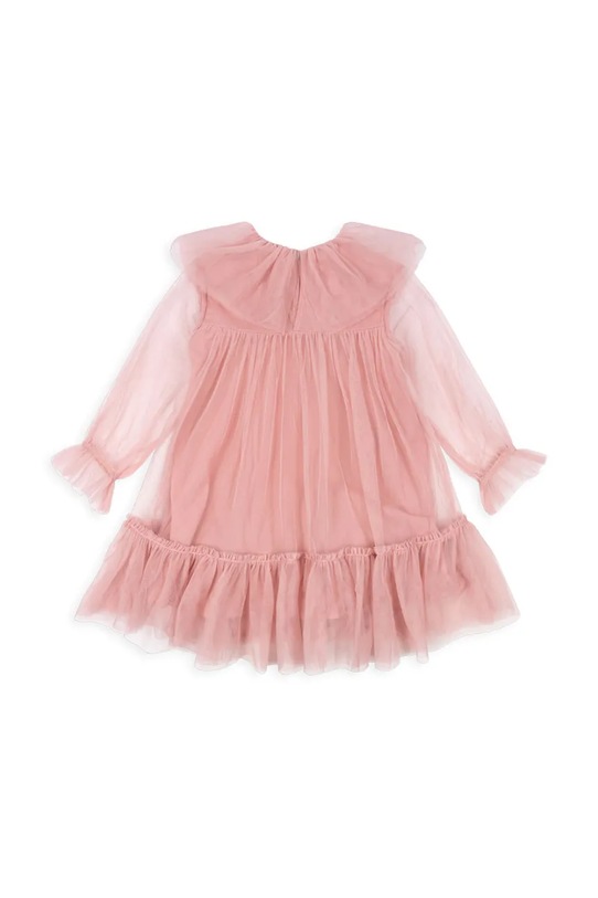 Dziewczynka Konges Sløjd sukienka dziecięca BOW DRESS KS101905 różowy