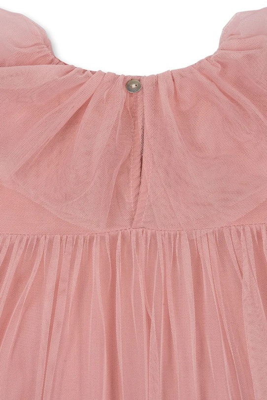 Konges Sløjd sukienka dziecięca BOW DRESS różowy KS101905