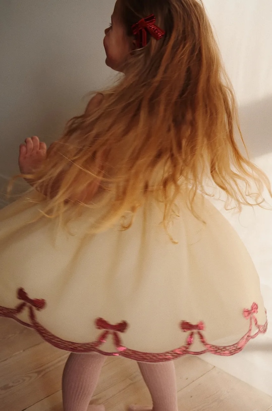 Konges Sløjd sukienka dziecięca BOWIE SEQUIN DRESS KS101906
