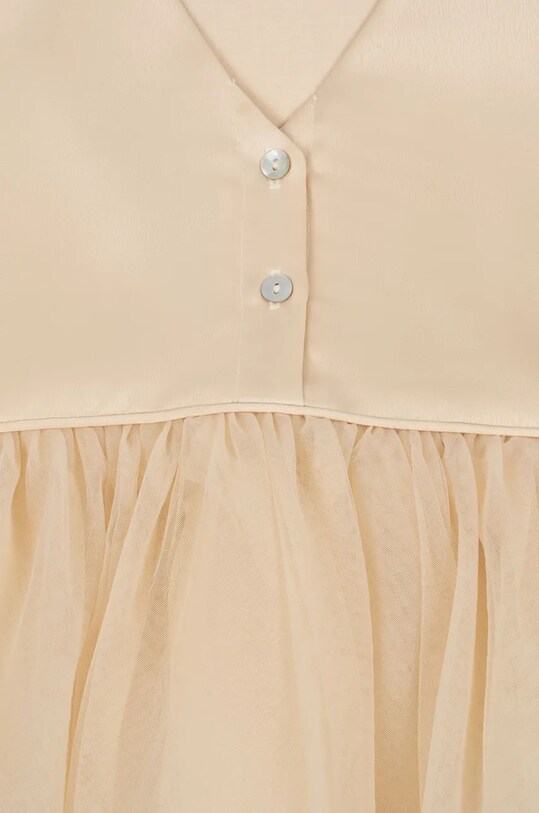 Детское платье Konges Sløjd BOWIE SEQUIN DRESS бежевый KS101906