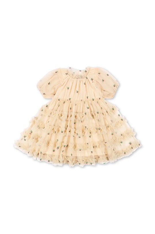 Платье Konges Sløjd CARLI DRESS KS101916 бежевый AW24