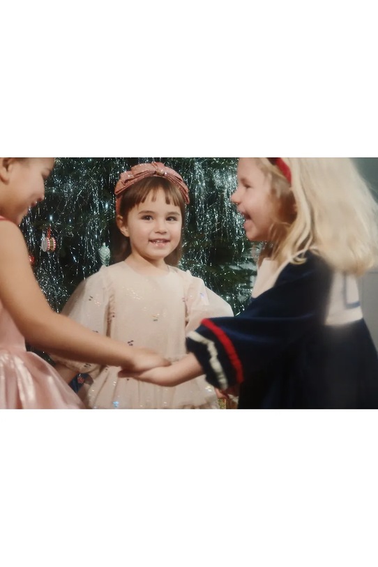 Dívčí šaty Konges Sløjd FAY DRESS GRS KS101971