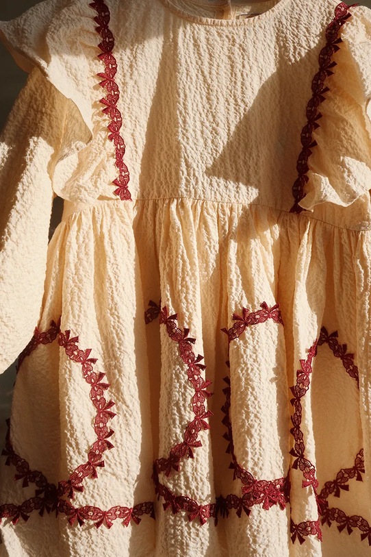 Dívčí šaty Konges Sløjd FEE DRESS GOTS KS101973