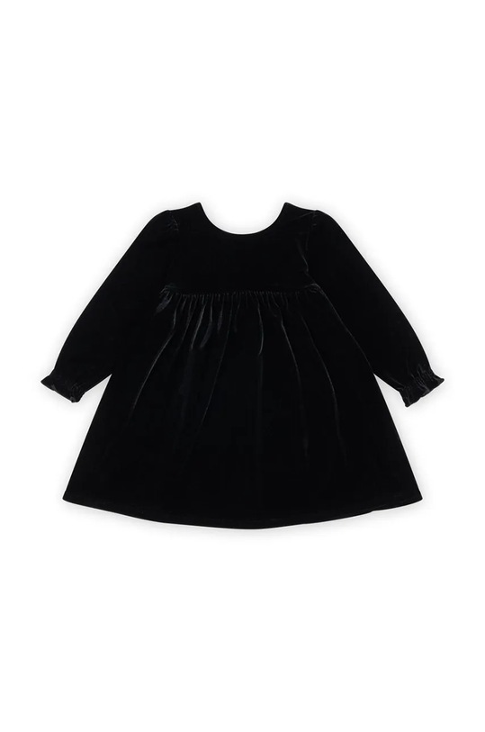 Konges Sløjd vestito bambina GIA DRESS GRS KS101984 nero AW24