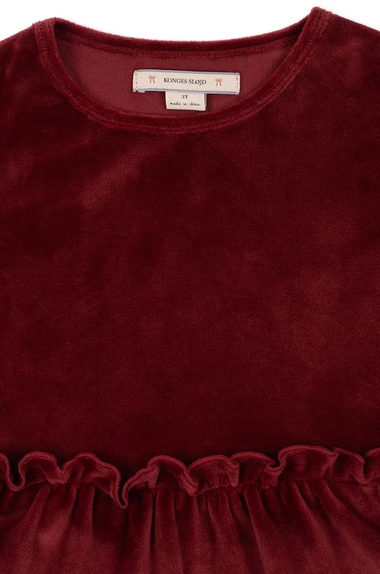 Дівчинка Дитяча сукня Konges Sløjd JINGLE DRESS GRS KS101995 червоний