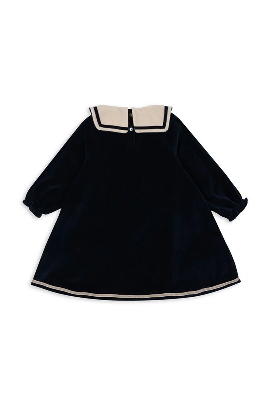 Dívčí šaty Konges Sløjd MATELOT DRESS GOTS KS102043 námořnická modř AW24