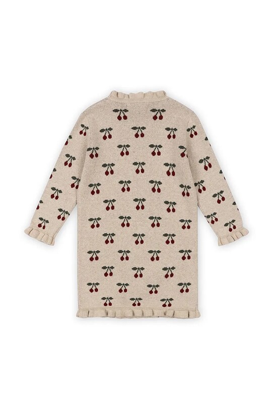 Дитяча сукня Konges Sløjd SIKA KNIT DRESS KS102099 бежевий AW24