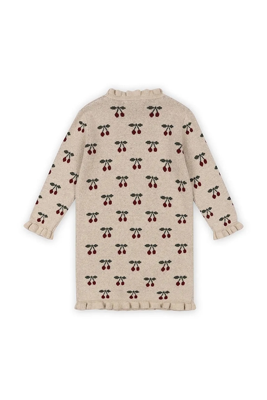 Детское платье Konges Sløjd SIKA KNIT DRESS KS102099 бежевый AW24