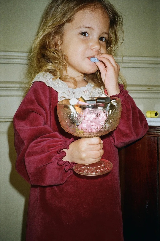 Дитяча сукня Konges Sløjd VENOLA DRESS GRS червоний KS102136