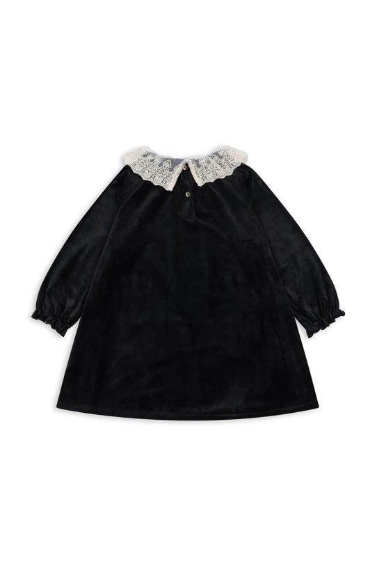 Fete Konges Sløjd rochie fete VENOLA DRESS GRS KS102136 negru