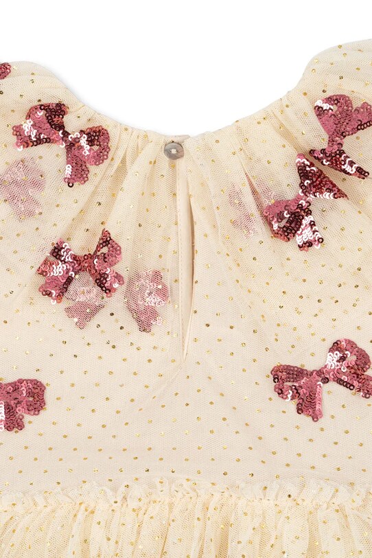 Девочка Детское платье Konges Sløjd YVONNE FAIRY DRESS KS102156 бежевый
