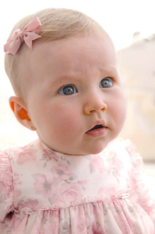 Šaty pre bábätká Mayoral Newborn 2805.2L.Newborn.9BYH ružová