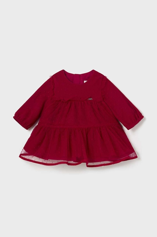 Сукня для немовлят Mayoral Newborn довгий червоний 2805.2L.Newborn.9BYH