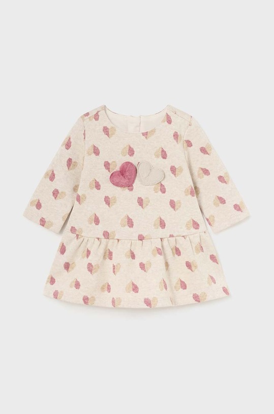 Mayoral Newborn rochie din bumbac pentru bebeluși 2807.2M.Newborn.9BYH roz AW24