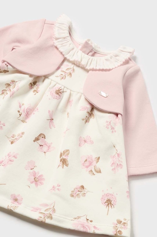 Dziewczynka Mayoral Newborn sukienka niemowlęca 2884.2B.Newborn.9BYH różowy