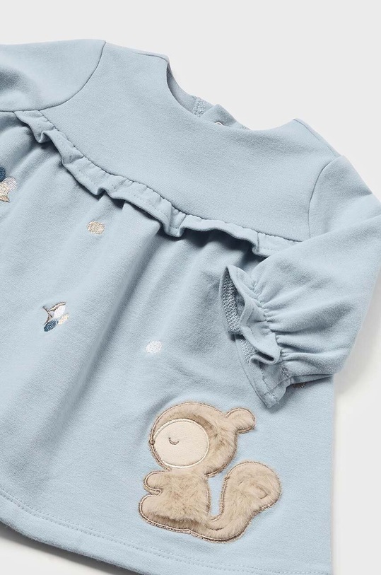 Φόρεμα μωρού Mayoral Newborn 2885.2D.Newborn.9BYH μπλε AW24